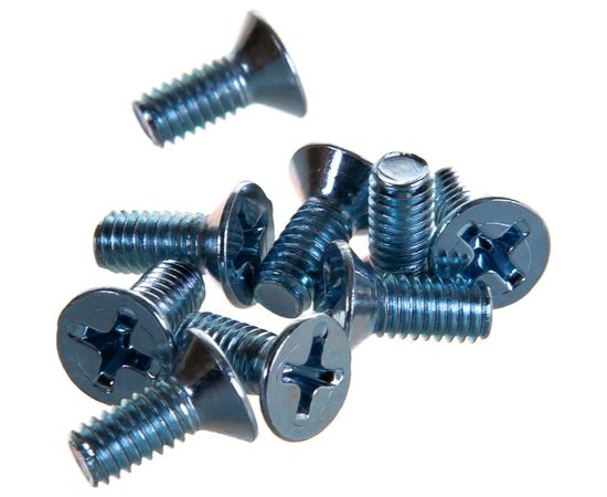 Винт с потайной головкой ЕВРОПАРТНЕР DIN 965 Zn 4х10 10шт. 12 0484 1 – изображение 4