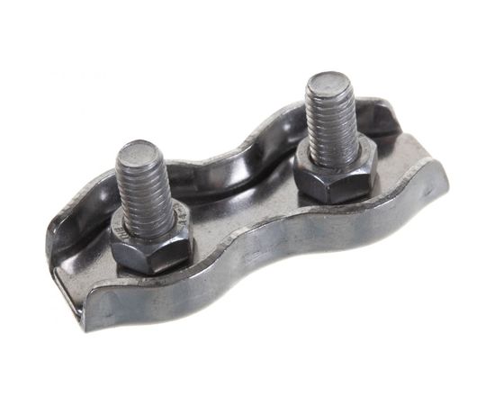 Зажим для троса ЕВРОПАРТНЕР DUPLEX D4 мм, нержав. сталь, 1 шт. G1 4404 – изображение 4