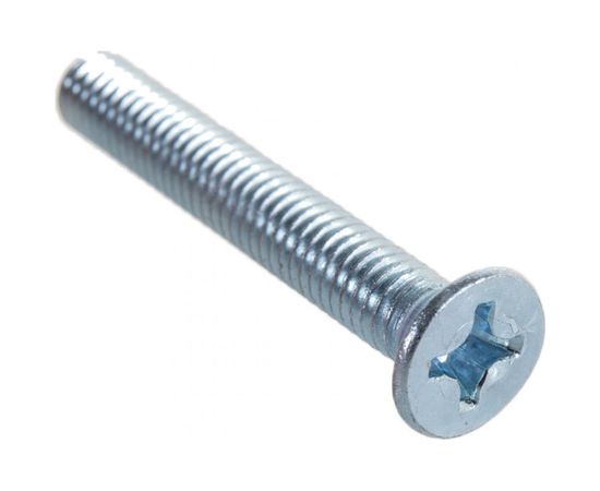 Винт с потайной головкой ЕВРОПАРТНЕР DIN 965 Zn 6х40 15шт. 12 1759 1 – изображение 3