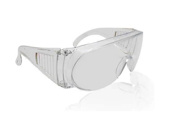 Защитные открытые очки с двухсторонним незапотевающим покрытием ЕЛАНПЛАСТ ОЧК304KN (O-13011KN) – изображение 3