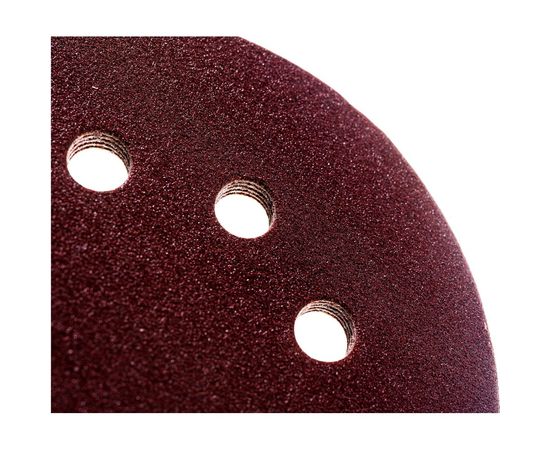 Круг шлифовальный универсальный 5 шт. (125 мм; Р100) "МАСТЕР" Зубр 35562-125-100 – изображение 4