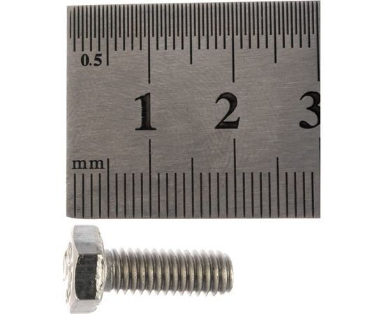 Болт ГОСКРЕП DIN 933 с шестигр. гол. с полн. рез. 6х16 нержав. сталь 8 шт. 10-0015150 – изображение 3