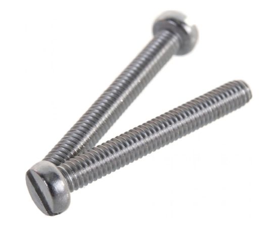 Винт с цилиндрической головкой, с прямым шлицем ЕВРОПАРТНЕР DIN 84 4x30 нержав. сталь 6 шт. G2 2430 1 – изображение 2