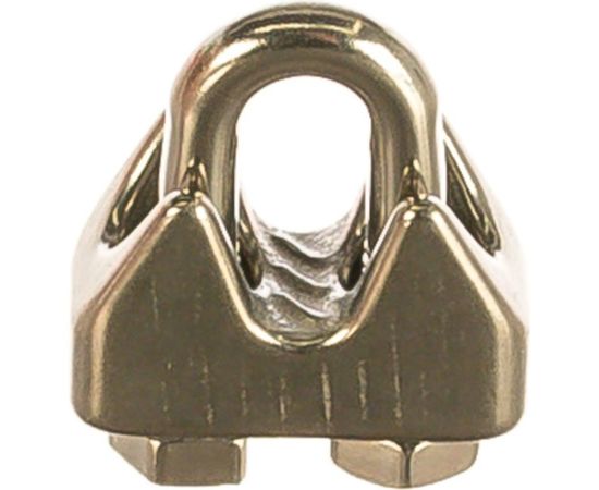 Зажим для троса ЕВРОПАРТНЕР DIN 741, D4 мм, нержав. сталь 1 шт. G1 7444 – изображение 2