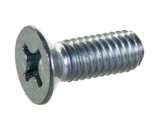 Винт с потайной головкой ЕВРОПАРТНЕР DIN 965 Zn 6х16 15шт. 12 0224 1 – изображение 4