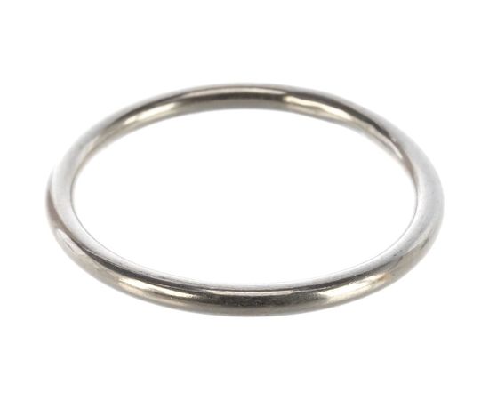 Кольцо ЕВРОПАРТНЕР D30 мм, h-3 мм, полированное, нержав. сталь, 2 шт. G1 0330 – изображение 3