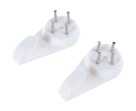 Крюк для картины ЕВРОПАРТНЕР сред. 4 шт. 16 7609 1 – изображение 2