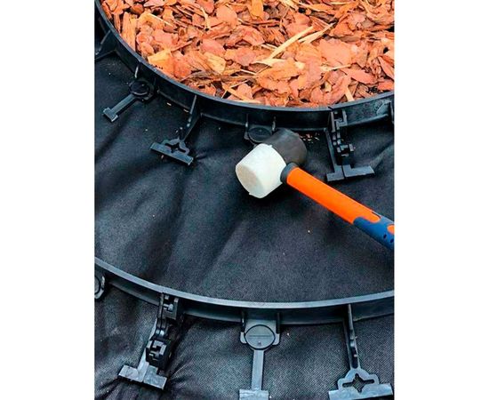 Колышек для пластиковых бордюров ГеоПластБорд 240 мм, 10 шт. k240mm – изображение 2