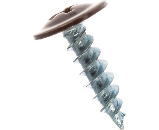 Саморезы с пресс-шайбой Госкреп 4,2х16мм коричневые RAL8017 35 шт., подвес 1-0017310 – изображение 3