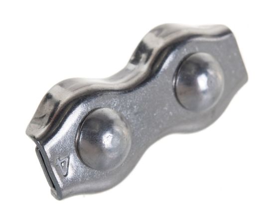 Зажим для троса ЕВРОПАРТНЕР DUPLEX D4 мм, нержав. сталь, 1 шт. G1 4404 – изображение 2