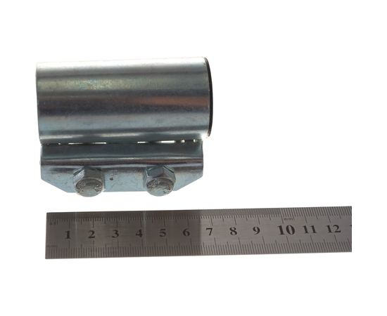 Ремонтный хомут ДТРД оцинк. краб 3/4" Ду 20, Дн 25-29, шир.70 17002 – изображение 2