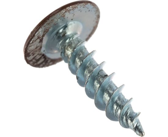 Саморезы с пресс-шайбой Госкреп 4,2х16мм коричневые RAL8017 35 шт., подвес 1-0017310 – изображение 2