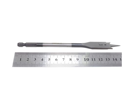 Сверло перовое по дереву с боковыми подрезателями Мастер (18х152 мм; HEX 1/4E) Зубр 29505-18_z01 – изображение 6