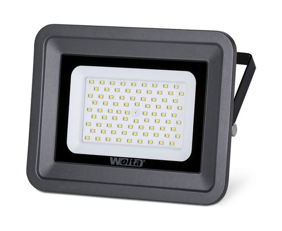 Светодиодный прожектор Wolta 5700K, 70 W SMD, IP 65,цвет серый, слим WFL-70W/06 – изображение 2