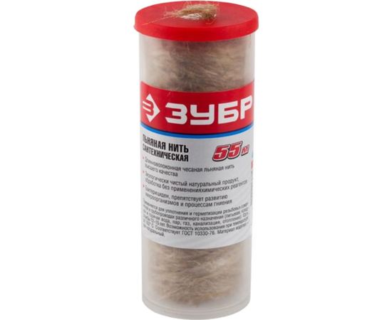 Нить льняная сантехническая (55 м) Зубр 4-51992-055 