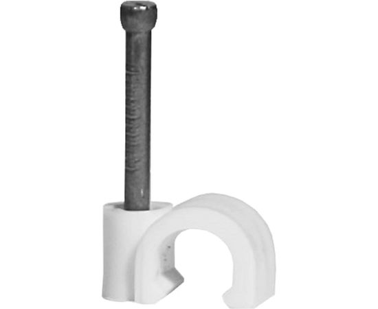 Круглая скоба для кабеля Невский Крепеж А10 мм 50 шт. 800447 