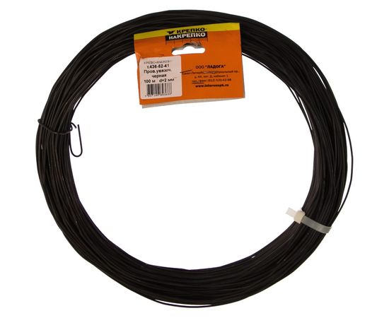 Вязальная проволока КРЕПКО-НАКРЕПКО d2.0 100 м/п 43688 
