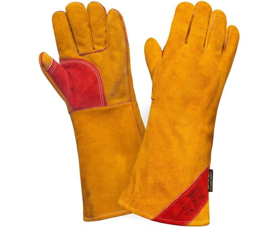 Краги Профессионал ГОЛД, оранжевые, 35 см, 55029 