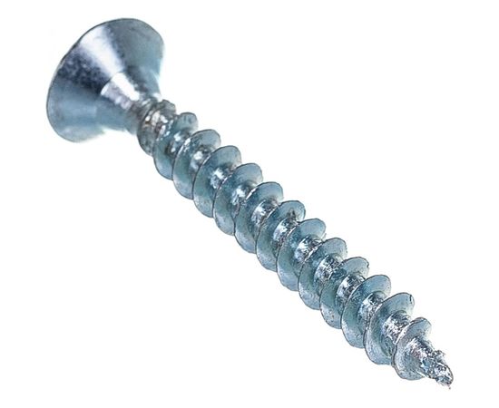 Саморез КРЕП-КОМП белый цинк POZY 4,5х35 500шт бд4535ф 