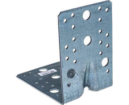 Крепежный усиленный уголок ЗУБР УКУ-2.5 90х130х130 х 2.5мм 31011-130 – изображение 3