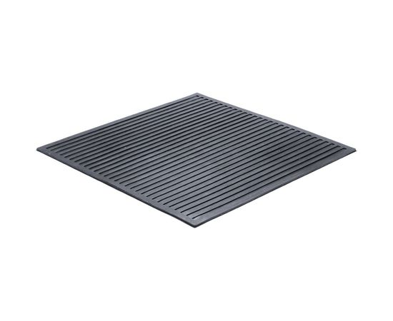 Диэлектрический резиновый коврик МЕРИОН, 750х750х6 мм, черный, КОВ404 – изображение 2