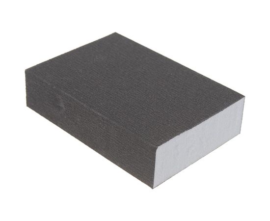 Губка шлифовальная четырехсторонняя (100х68х26 мм; Р320) "МАСТЕР" Зубр 35611-320 – изображение 4