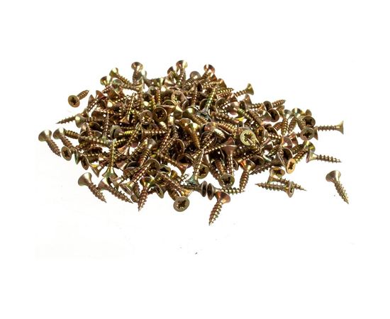 Универсальные шурупы Профикреп жёлтый цинк 3,5х16 200 шт 111191 – изображение 3