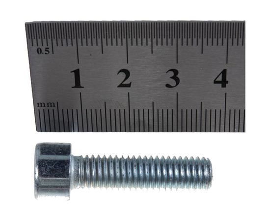 Болт с цилиндрической головкой и внутренним шестигранником Метизный двор 8x30, DIN 912, 6 шт 4607173906410 – изображение 2