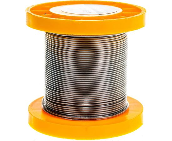 Припой ПОС 61 (0.8 мм; 50 г; трубка с канифолью) Зубр 55450-050-08C – изображение 3