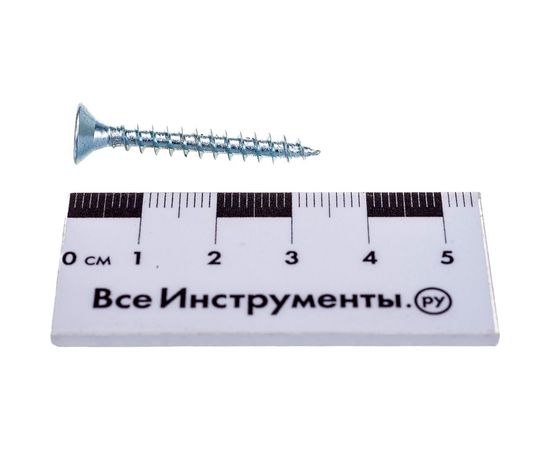 Саморез КРЕП-КОМП белый цинк POZY 4,5х35 500шт бд4535ф – изображение 3