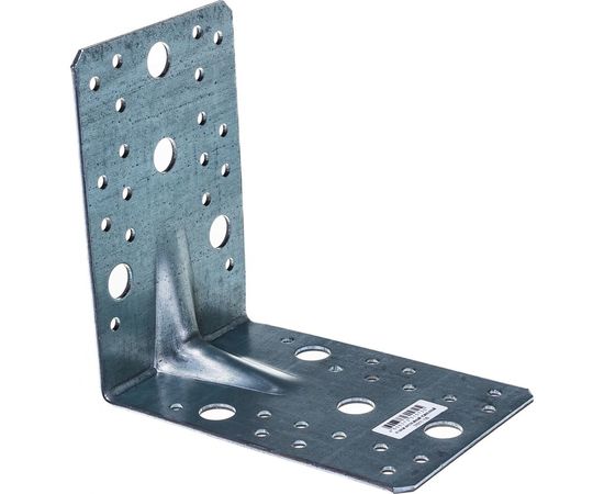 Крепежный усиленный уголок ЗУБР УКУ-2.5 90х130х130 х 2.5мм 31011-130 – изображение 2