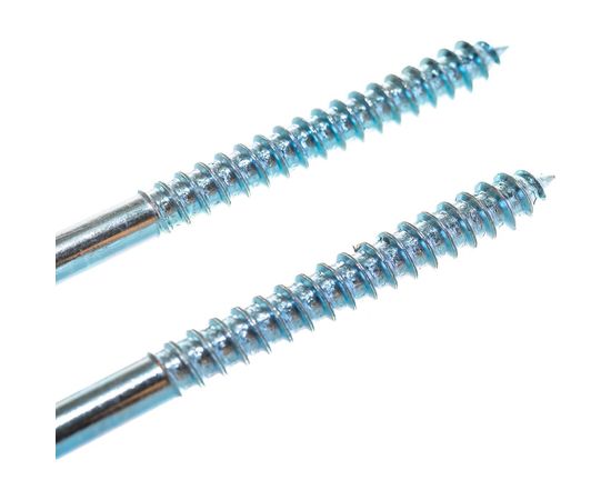 Шуруп с костылём КРЕП-КОМП L-образный 10х100 2шт шгк10100мф – изображение 3