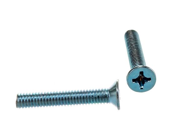 Винт КРЕП-КОМП потайной, цинк DIN965 6х35 36шт вп635мф – изображение 3