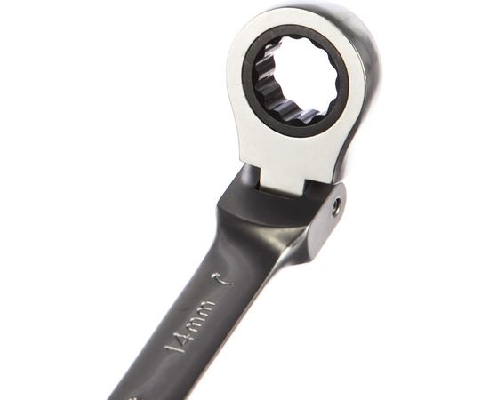 Гаечный трещоточный ключ с шарниром КВТ 14 мм 79196 – изображение 4