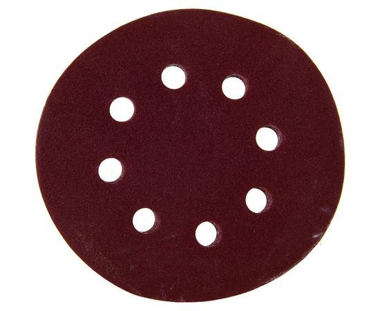Круг шлифовальный на липкой основе (5 шт; 125 мм; Р240) ПРАКТИКА 031-532 – изображение 3