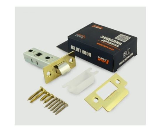 Дверная защелка НОРА-М С-45 CP хром 5892 – изображение 2