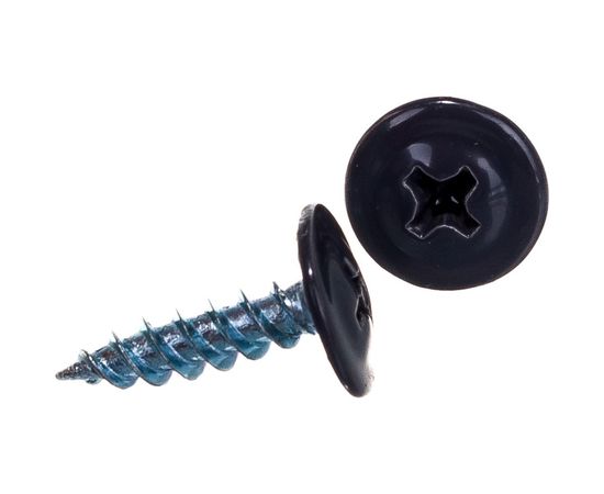 Прессшайба Качественный КРЕПЕЖ 4.2х16 мм, серый графит RAL 7024, острая, 250 шт 0200305 КЧ – изображение 4