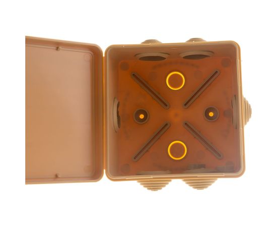 Распределительная коробка Промрукав для о/п безгалогенная HF сосна 100х100х50 40-0302-1001 – изображение 3