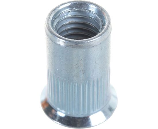 Заклепка КРЕП-КОМП с внутренней резьбой потайной бортик Белый цинк м8х1,25х18 350шт зрп8 – изображение 3