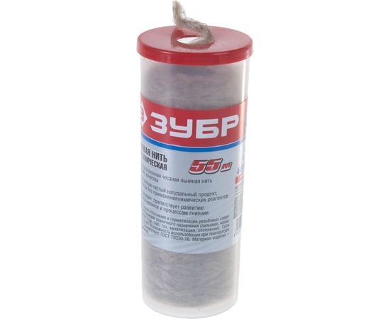 Нить льняная сантехническая (55 м) Зубр 4-51992-055 – изображение 3