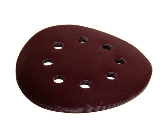 Круг шлифовальный на липкой основе (5 шт; 125 мм; Р240) ПРАКТИКА 031-532 – изображение 4