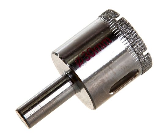 Коронка алмазная по стеклу и керамике (30 мм) ПРАКТИКА 777-307 – изображение 2