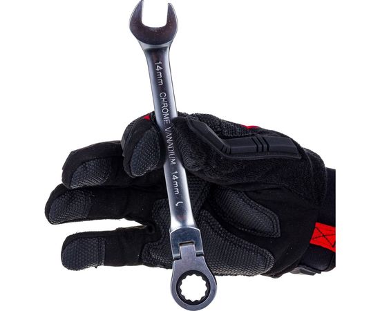 Гаечный трещоточный ключ с шарниром КВТ 14 мм 79196 – изображение 2