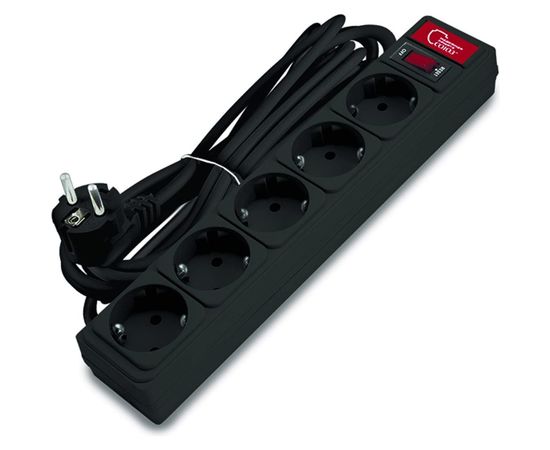 Сетевой фильтр СОЮЗ ПВС 3*0,75 3м черный премиум упаковка 1336. 