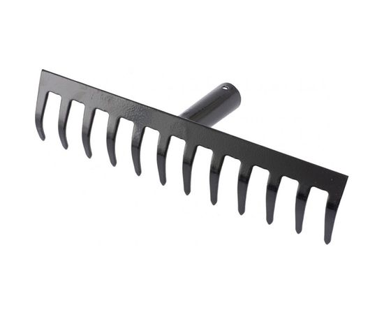 Прямые грабли без черенка, 12-зубые, СИБРТЕХ 61746 