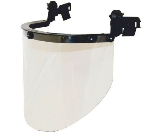 Защитный лицевой щиток с креплением на каске РОСОМЗ КБТ ВИЗИОН TITAN 04330 