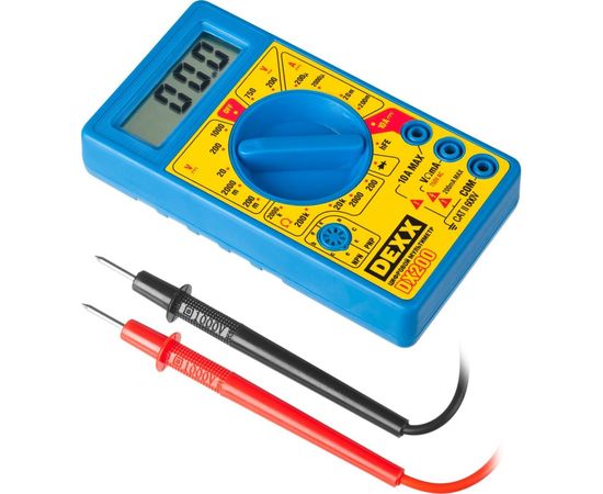 Цифровой мультиметр DEXX DX200 45300 