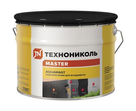 Битумная мастика Технониколь AquaMast 10 кг TN393548 