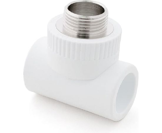 Комбинированный тройник РОСТерм ПП D20х1/2 х20 НР 