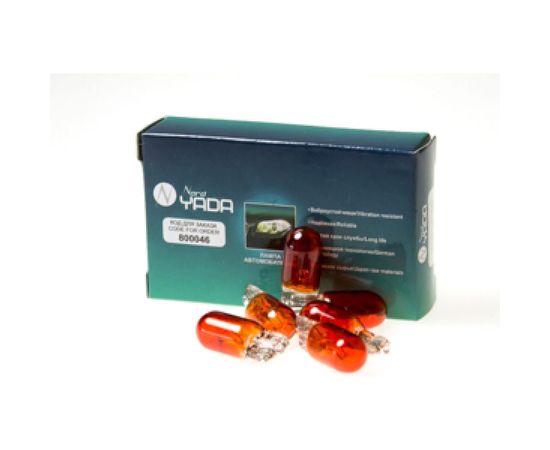 Лампа Nord-Yada WY5W 12V, 5W, желт., б/ц 800046 